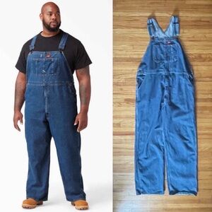Dickies Stonewashed Bib Overalls